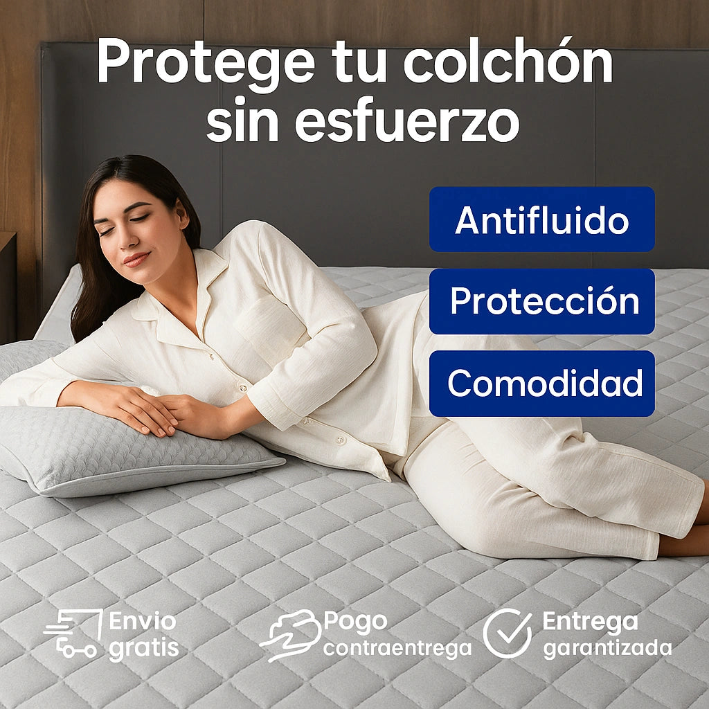 Protector para colchón Antifluidos Pro™. Protección Total