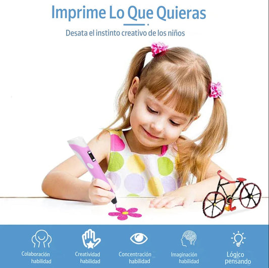 GeniusPen 3D™ Creatividad sin pantallas