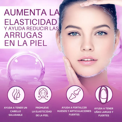 Multi Colágeno Péptidos - 5 tipos de colágeno + vitamina C, biotina y ácido hialurónico.