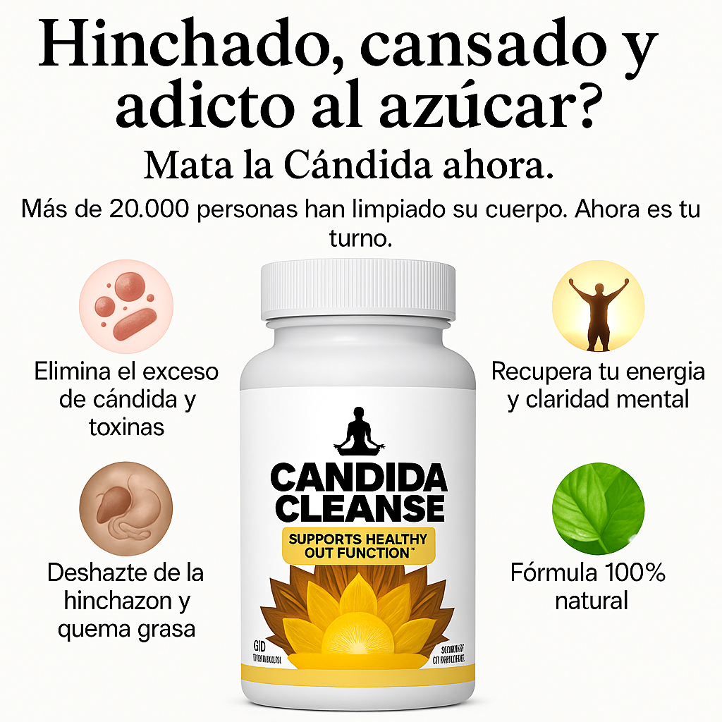CandidaClear Balance - Limpia y equilibra la digestión.