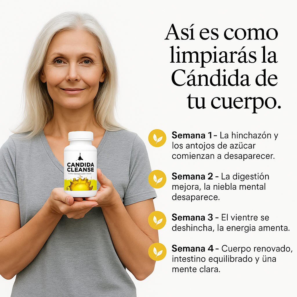 CandidaClear Balance - Limpia y equilibra la digestión.