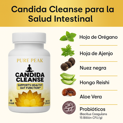 CandidaClear Balance - Limpia y equilibra la digestión.