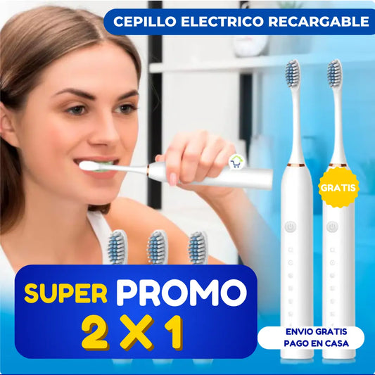 Cepillo De Dientes Eléctrico 👉Hoy COMPRA 1 LLEVA 2 👈