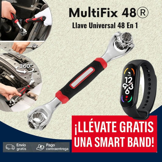 MultiFix 48® - Llave Universal 48 En 1 Gratis Smart band