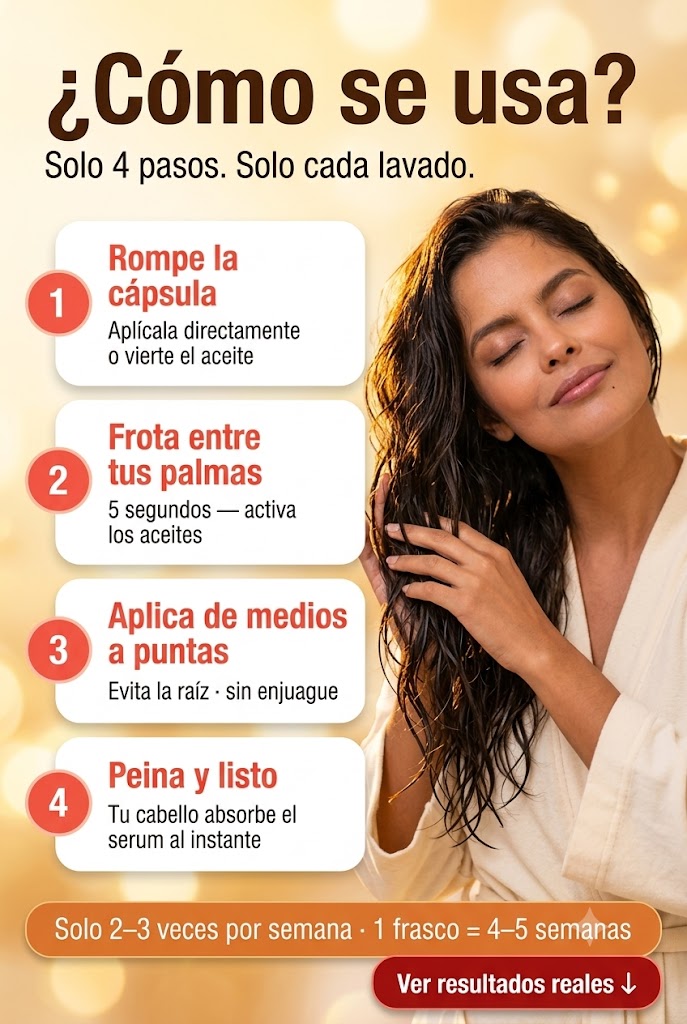 Hair Vitamin - Serum Capilar en Capsula