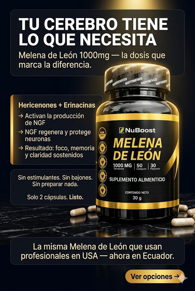 NuBoost Melena de León 1000mg
